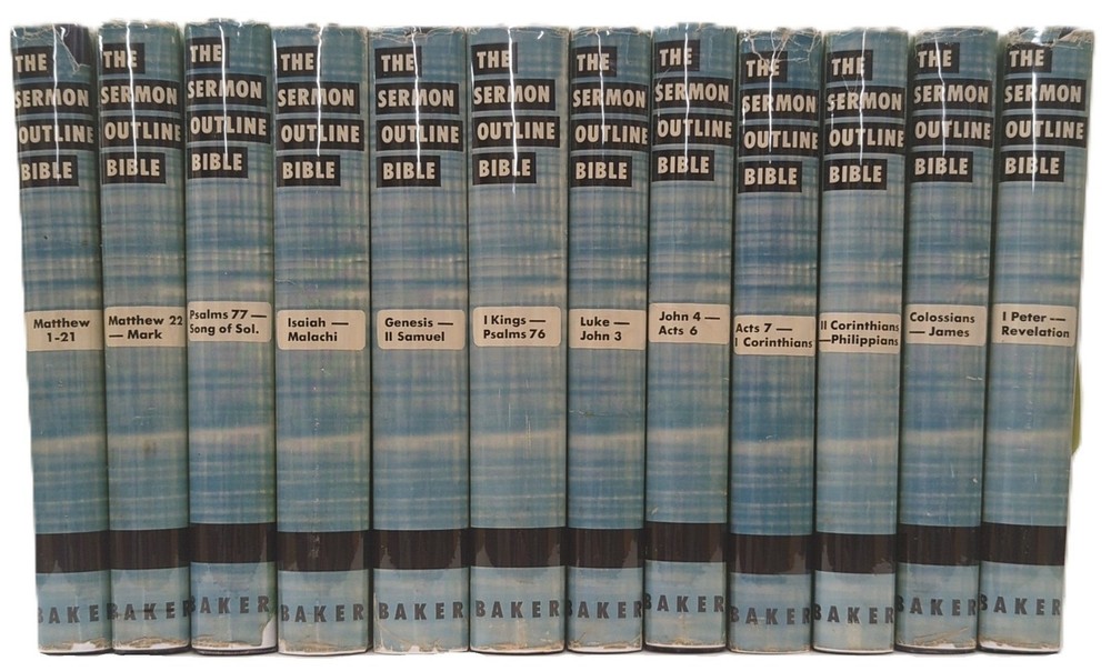 THE SERMON OUTLINE BIBLE