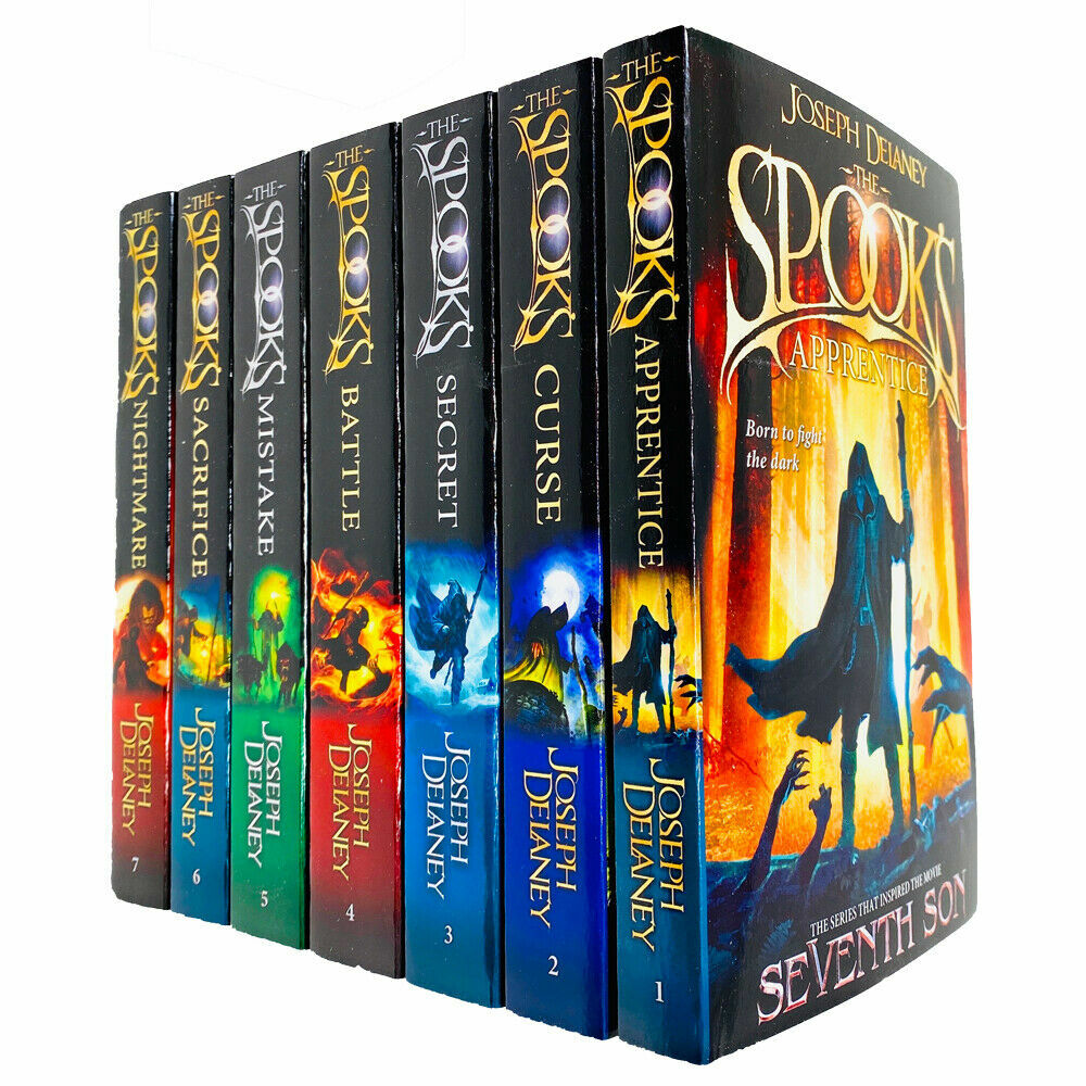 Spooks Wardstone Chronicles By Joseph Delaney 1-7 Books – Age 9+ – Paperback