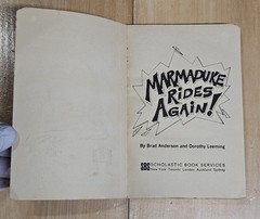 Marmaduke Rides Again! – Book SBS T1218 – Anderson & Leeming – English – 1971