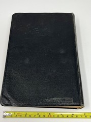Holy Bible 1944 WW2 Era Concordance National Bible Press Large Print W/ Inserts