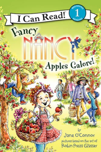 Fancy Nancy: Apples Galore! (I Can Read Level 1) – Paperback – VERY GOOD