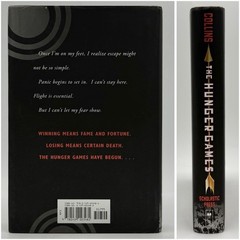 The Hunger Games – Suzanne Collins (true 1st edition 1st print) Scholastic, 2008