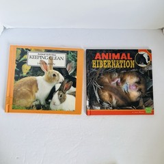 Animal Science Nature Book Lot 8 Classroom Homeschool Hibernation Baby STEM