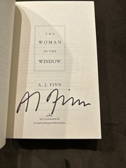 RARE signed advanced reader Copy Paperback A.J. Finn-The Woman in the Window ARC