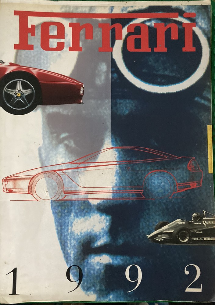 Ferrari 1992 – Color book 175 Pages