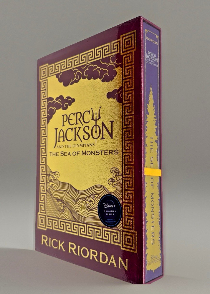 NEW SEALED Percy Jackson Sea of Monsters by Rick Riordan • Deluxe Edition