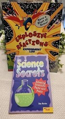 Scholastic Explosive Reactions Experiment Log + Science Secrets by Troll ~ NEW