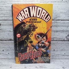 Jerry Pournelle WAR WORLD Series 6 PB Book LOT Vols 1-4, Revolt On + Blood Feud