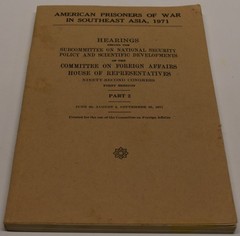 AMERICAN PRISONERS OF WAR IN SOUTHEAST ASIA 1971 hearings FIRST SESSION part 2