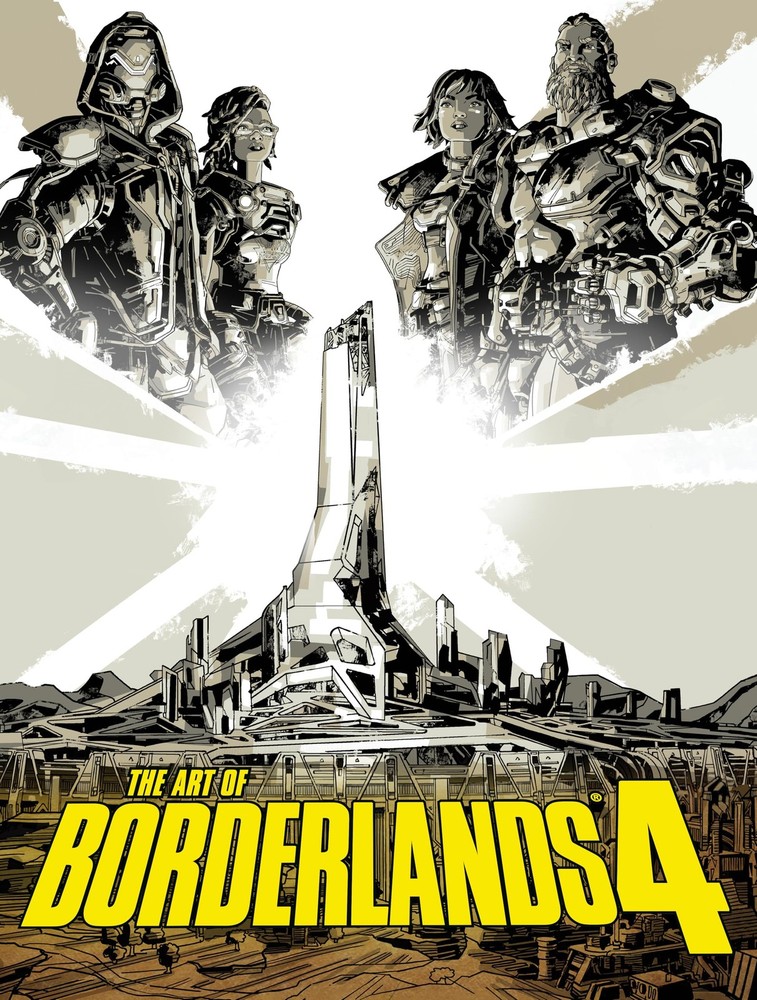 The Art Of Borderlands 4 HC Dark Horse Books