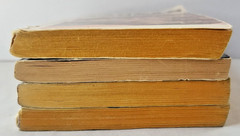 7 Edgar BURROUGHS BB Books, Paperback ~ Tarzan (#1, 2, 5 & 10), Venus & Mars