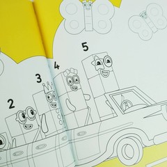 Numberblocks Colouring Fun & Sticker Activity 3 Books Set – Ages 3+ – Paperback