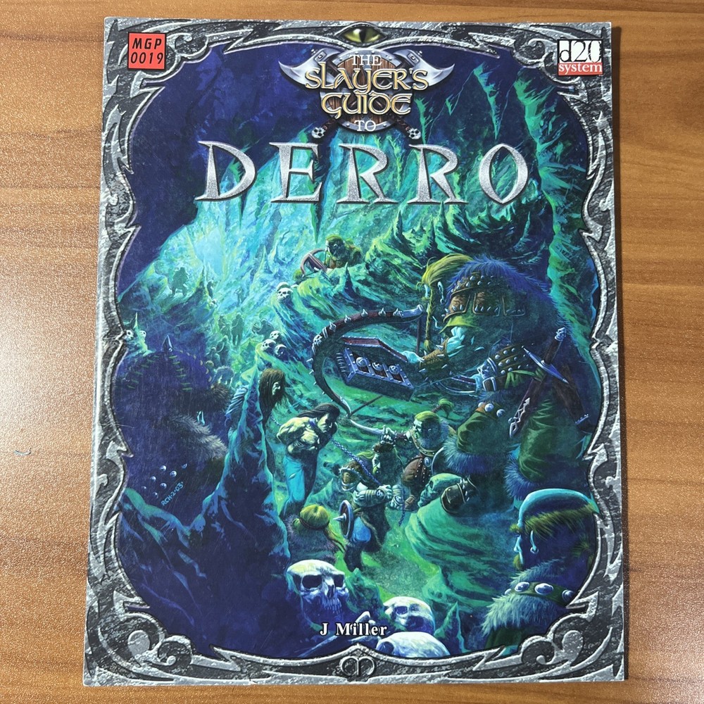 2003 The Slayer’s Guide to Derro – D20 – D&D – MGP0019 – Mongoose Publishing
