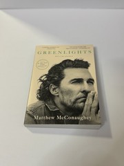 Matthew McConaughey Autographed Greenlights Paperback Book Signed