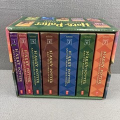 Harry Potter Paperback Boxset #1-7 by J. K. Rowling (2009, Hardcover) Complete