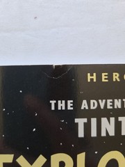 Tintin Lot Of 5 Vintage Paperback The Adventures of Tintin by Herge 1980s