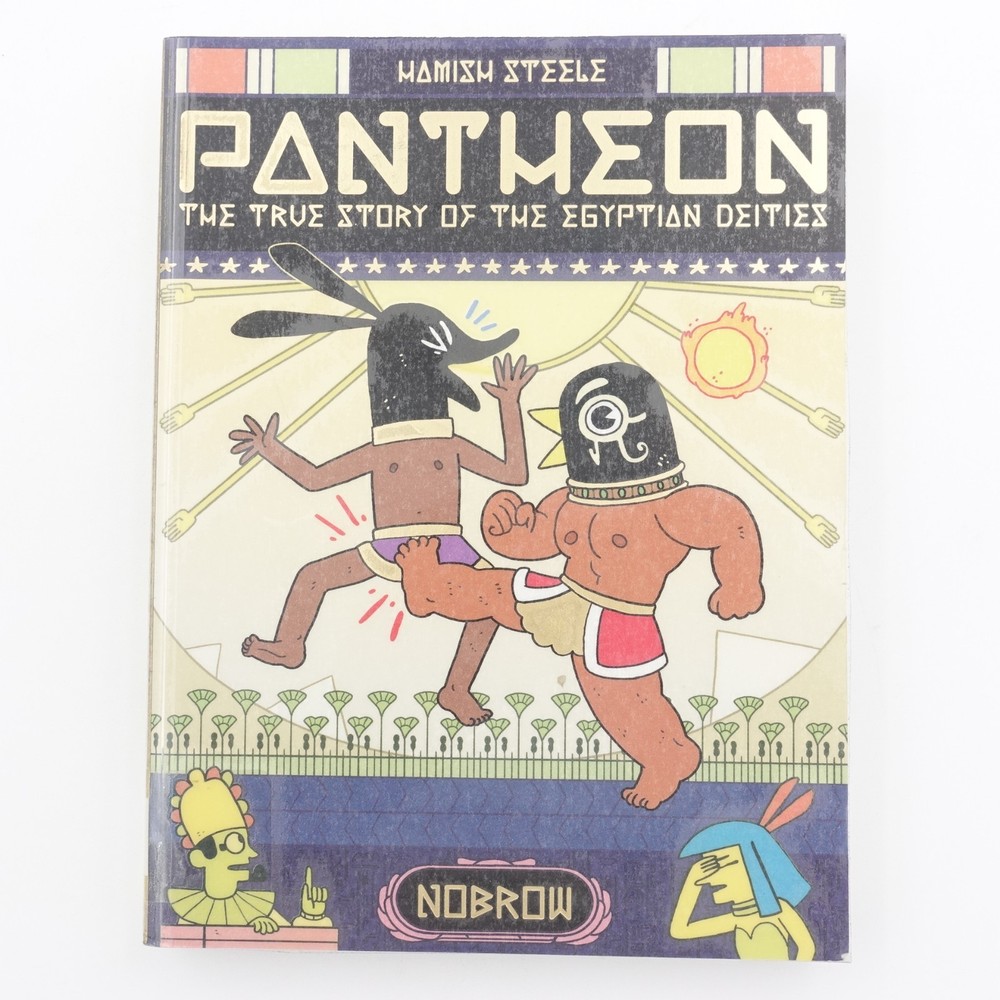 Pantheon The True Story of the Egyptian Deities by Hamish Steele X-Lib PB VGUC