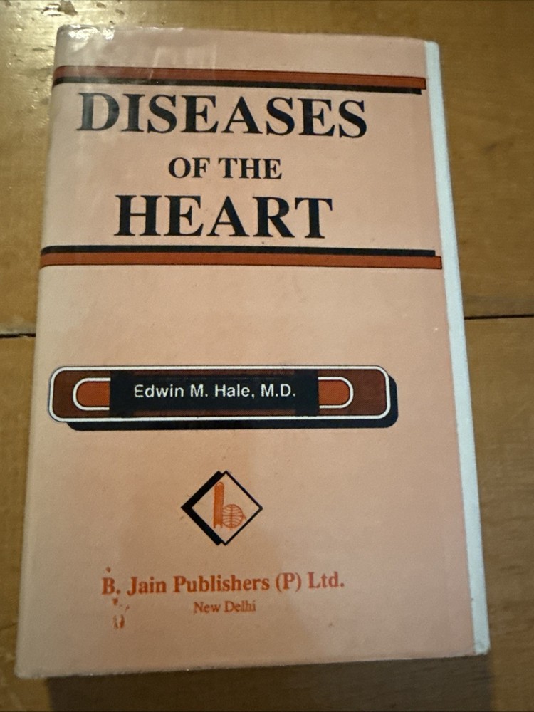 Lectures on Diseases of the Heart by Edwin M Hale MD B Jain HBDJ 1995 Homeopathy