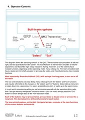 QRP LABS QMX Multimode Transceiver Operating Manual – WIRE BOUND – TOUGH COVERS