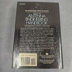 Vintage Antenna Engineering Handbook Second Edition 1984 Johnson Jasik HC DJ