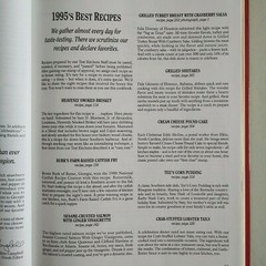 Vintage Southern Living 1995 Annual Recipes Cookbook Hardcover 368 Pages