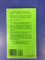 Robbers and Robots Endless Quest #9 by Mike Carr~1983 PB Dungeons & Dragons