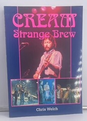 Cream: Strange Brew by Chris Welch, 1994 Near Fine trade paperback, Castle Comm.