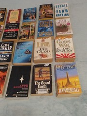 Lot of 20 Historical Fiction Paperbacks Random Mix of Books Romance Science Fict