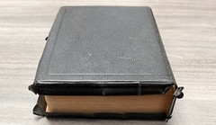 Handsize 1945 National Bible Press; Self Pronouncing KJV Study Helps; Color Maps