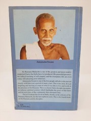 Living By The Words Of Bhagavan-Bhagavan Sri Ramana Maharshi Indian Gurus Book