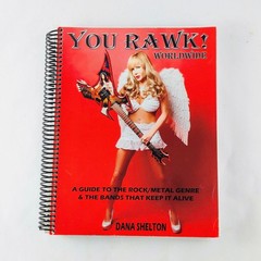 You Rawk by Dana Shelton w/ 2 Photos Heavy Metal Hair Glam Rock Ronnie James Dio