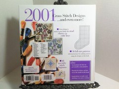 Cross Stitch Designs OVER 2000 Patterns HB BOOK Christmas Halloween Patriotic LN