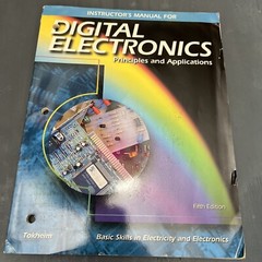 Instructor’s Manual to Accompany Digital Electronics: Principles And Applicati..