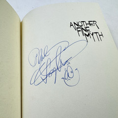 Another Fine Myth Robert Asprin SIGNED 1st Ed 1st Print Starblaze 1978 Foglio
