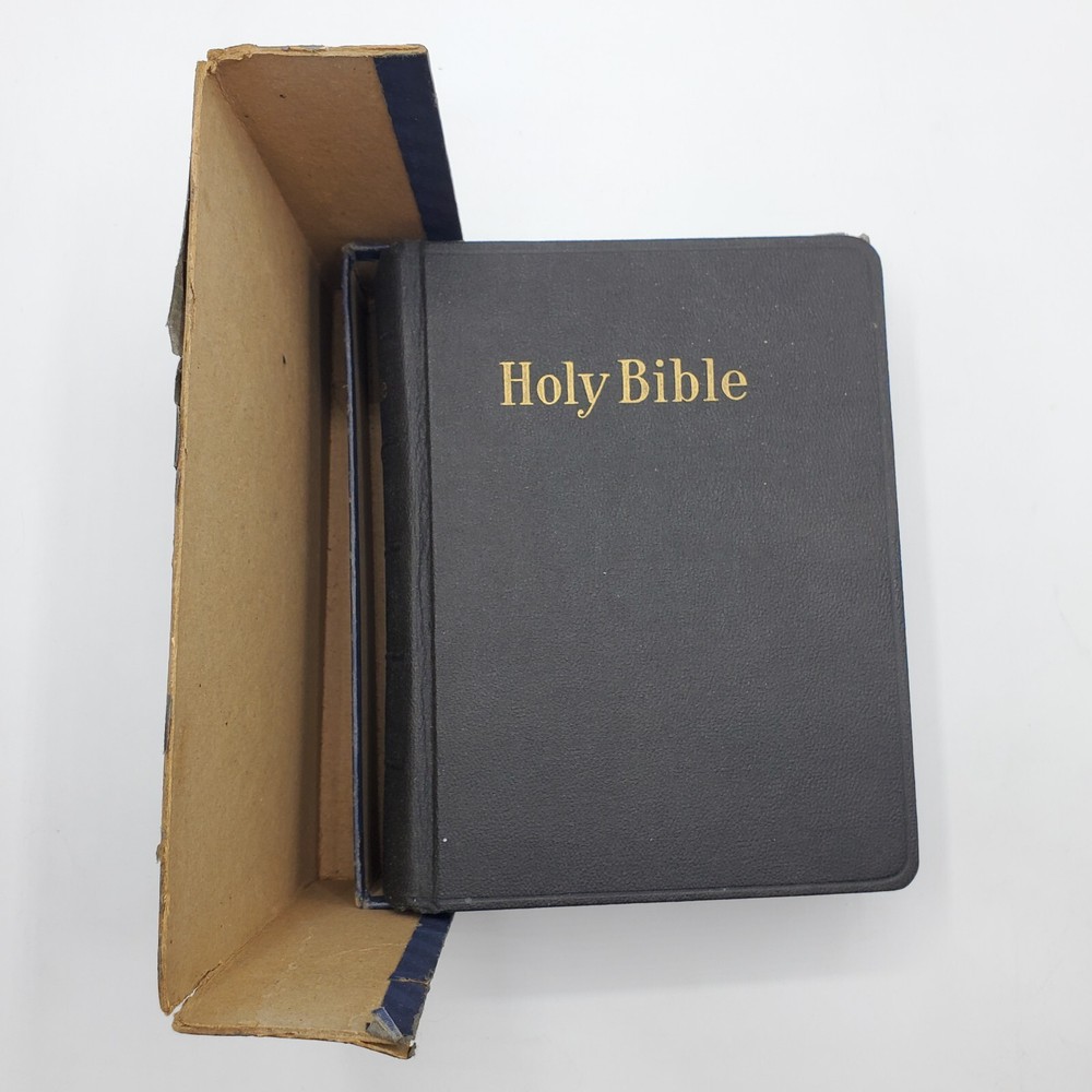 Holy Bible KJV John C Winston International Series Self-Pronouncing in Box 1948