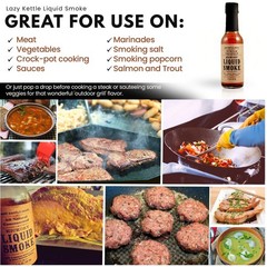 All-Natural Hickory Liquid Smoke – 5 Oz for Flavorful Cooking Adventures