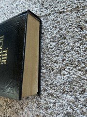 The Holy Bible Douay Rheims Version Catholic 1989 Orthodox Hardcover Black F26