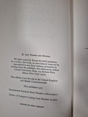 Utopias of the Classical World Hardcover John Ferguson