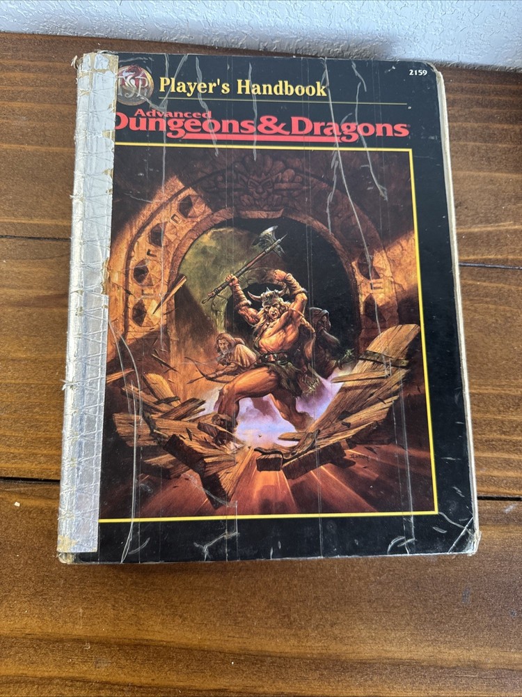 TSR Advanced Dungeons and Dragons Players Handbook 2159 1995 1st Printing HC