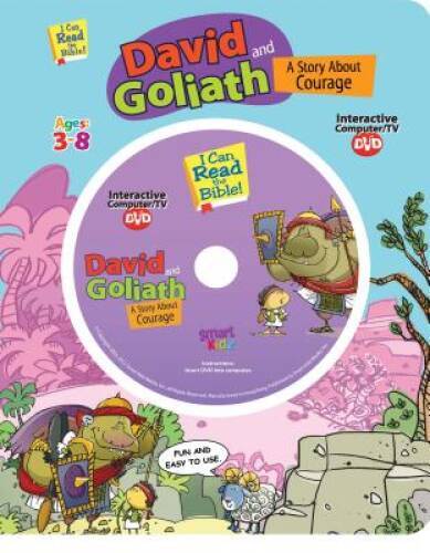 David and Goliath: A Story about Courage (I Can Read the Bible Series) – GOOD