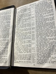 Oxford KJV Bible Longprimer Genuine Morocco Leather Lined Large Print 03699x