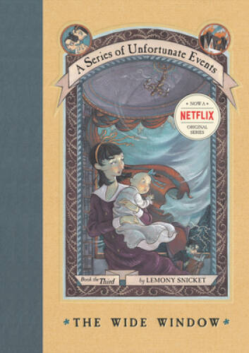 The Wide Window (A Series of Unfortunate Events) – Hardcover – GOOD
