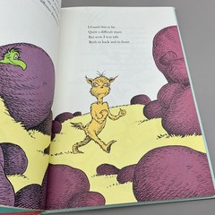 Vintage I Had Trouble In Getting To Solla Sollew Dr Seuss Random House HC Cream