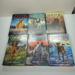 Survivors Dog By Erin Hunter 1-6 Book Set Hardcover
