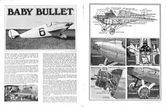 Baby Bullet 1928 Heath Racer Gene Thomas Aero Historian Series 12 Pages 1975