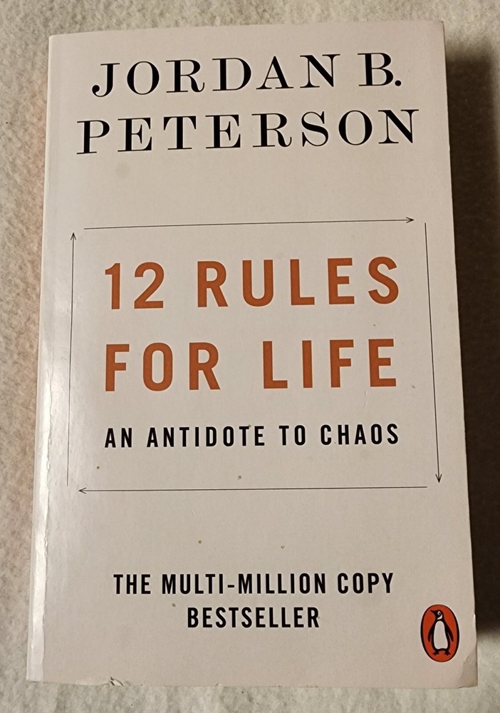 Twelve 12 Rules for Life An Antidote to Chaos 2019 Paperback Jordan B Peterson