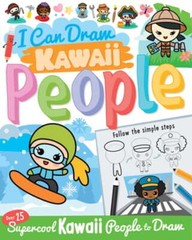 I Can Draw Kawaii People by Calver Paul: New
