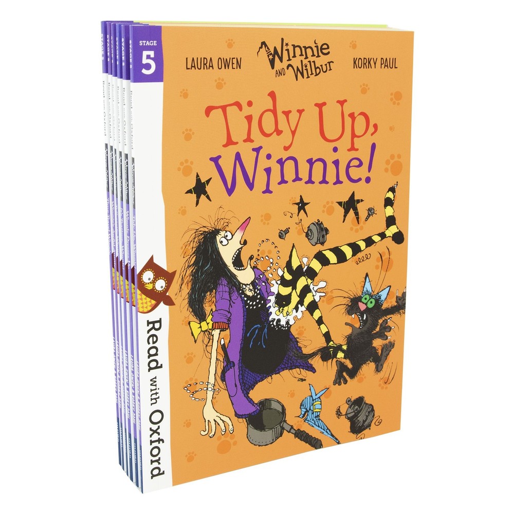Read With Oxford: Winnie and Wilbur 6 Book Set – Ages 7-9 – Level Stage 5