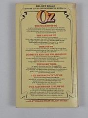 Lot 10 Wizard of Oz Del Rey Paperback L Frank Baum 1 4 6-10 13 & 14 First Prints