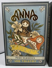 Anna Karenina, The Brothers Karamazov Russian Classics Lot Gift Set Paperback